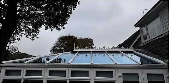 Conservatory roof cleaning after in Lymington